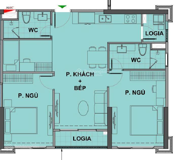 Bán căn 2pn + 1 góc thiết kế đẹp tòa ld3 view thoáng, giá tốt 4,850 tỷ.  0928 508 ***