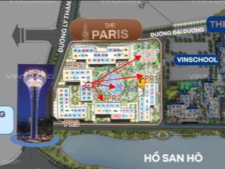 Bán căn hộ 2pn+1 thiết kế đẹp, rộng rãi tòa paris, view nội khu. giá tốt 4.950 tỷ.  0928 508 ***