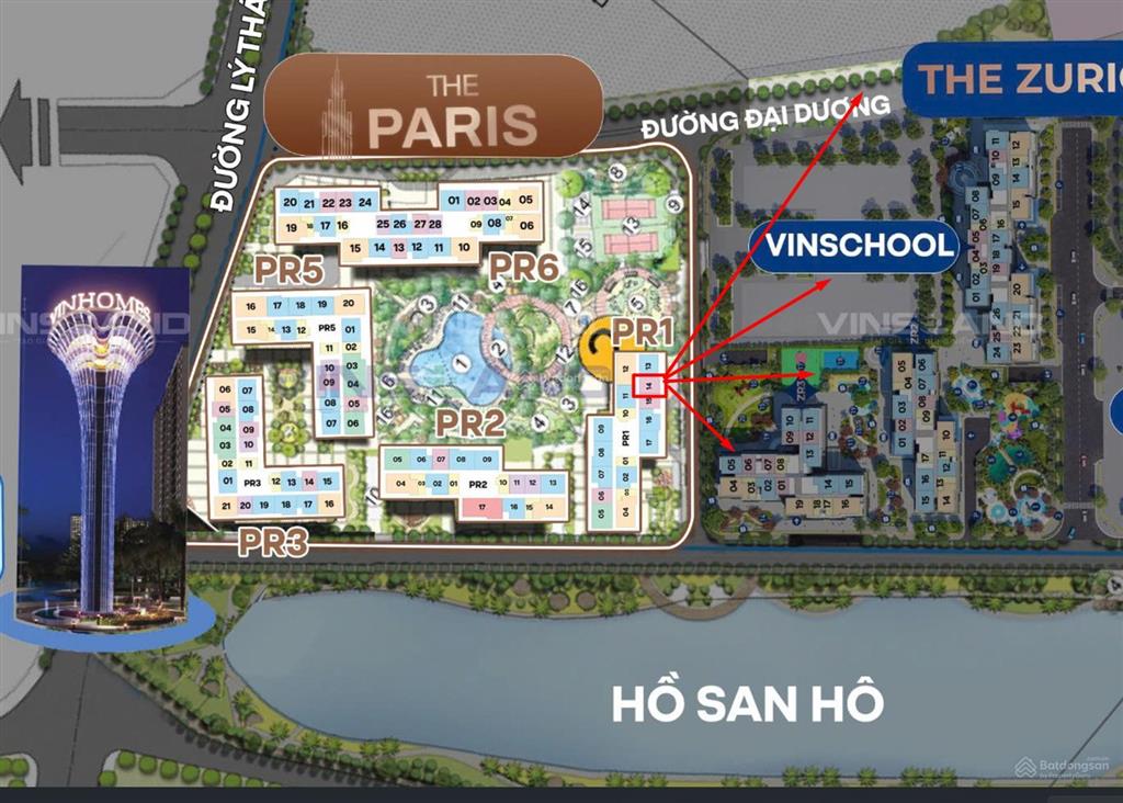 Chị chủ gửi bán gấp căn 1pn + 1 dt 48m2 tòa paris giá chỉ 3 tỷ thu về, trả tiến độ đến t4/2027