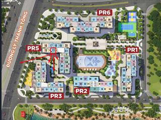Sở hữu căn 2pn2vs tòa paris  view nội khu tây nam, giá chỉ 3.850tỷ  0928 508 ***