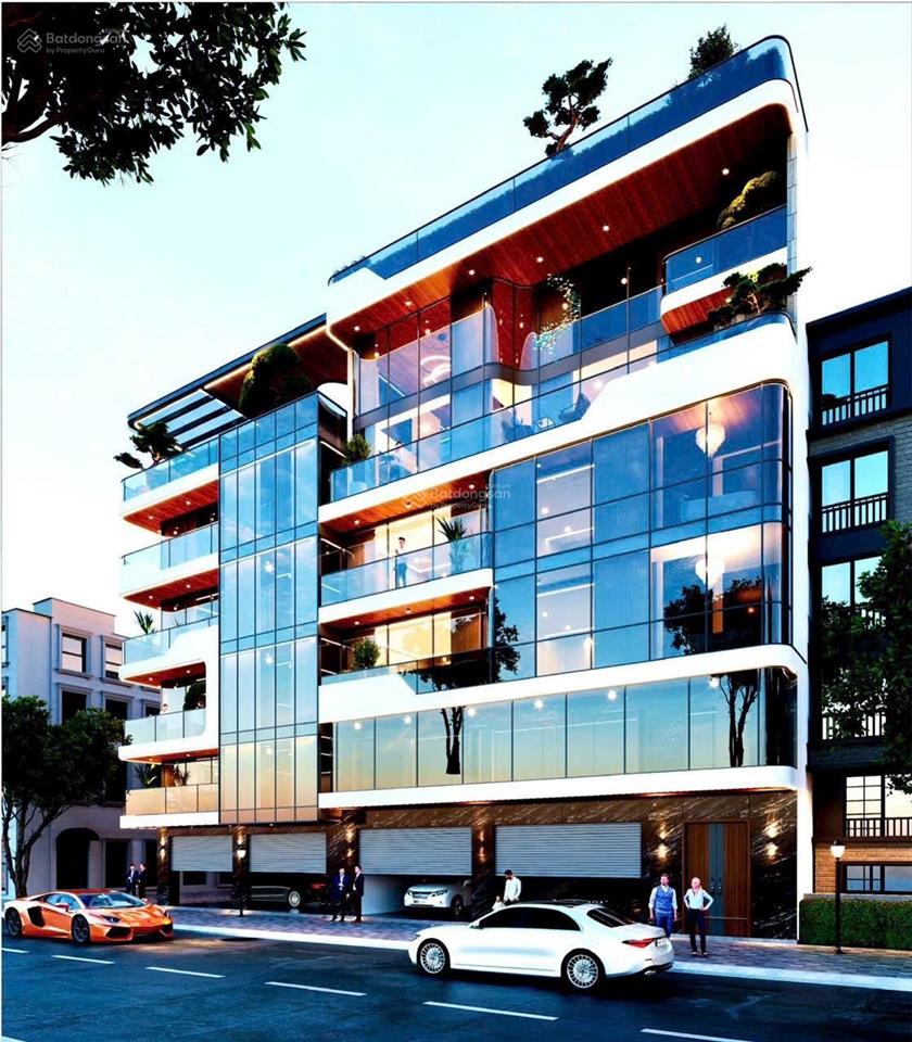 Nhà mặt phố trần thái tông 155m2, 7 tầng, thang máy kinh doanh nổi bật cầu giấy