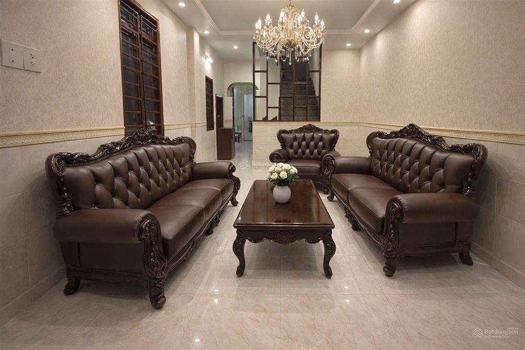 Nhà tôi kiên cố. 68m², 3 tầng, 5 phòng, ngay chợ thới an. chỉ 3tỷ990
