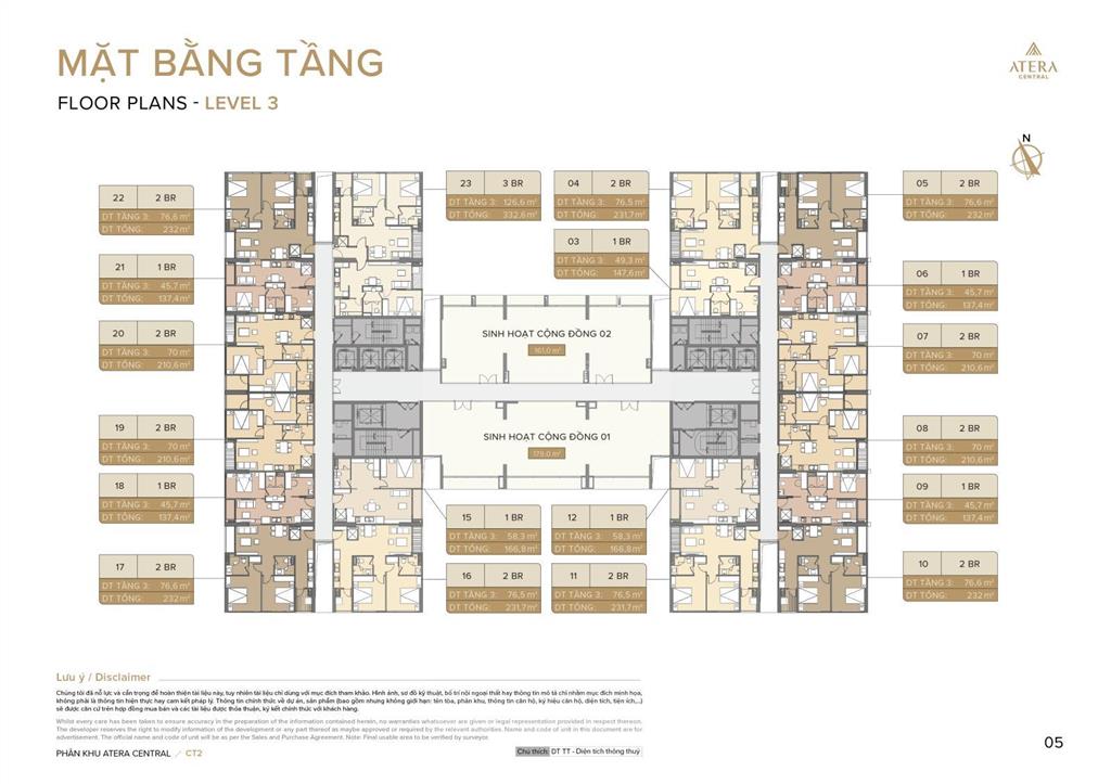 Chính thức mở booking chung cư thương mại đầu tiên tại phố nối | atera central | 30tr/booking ck 1%