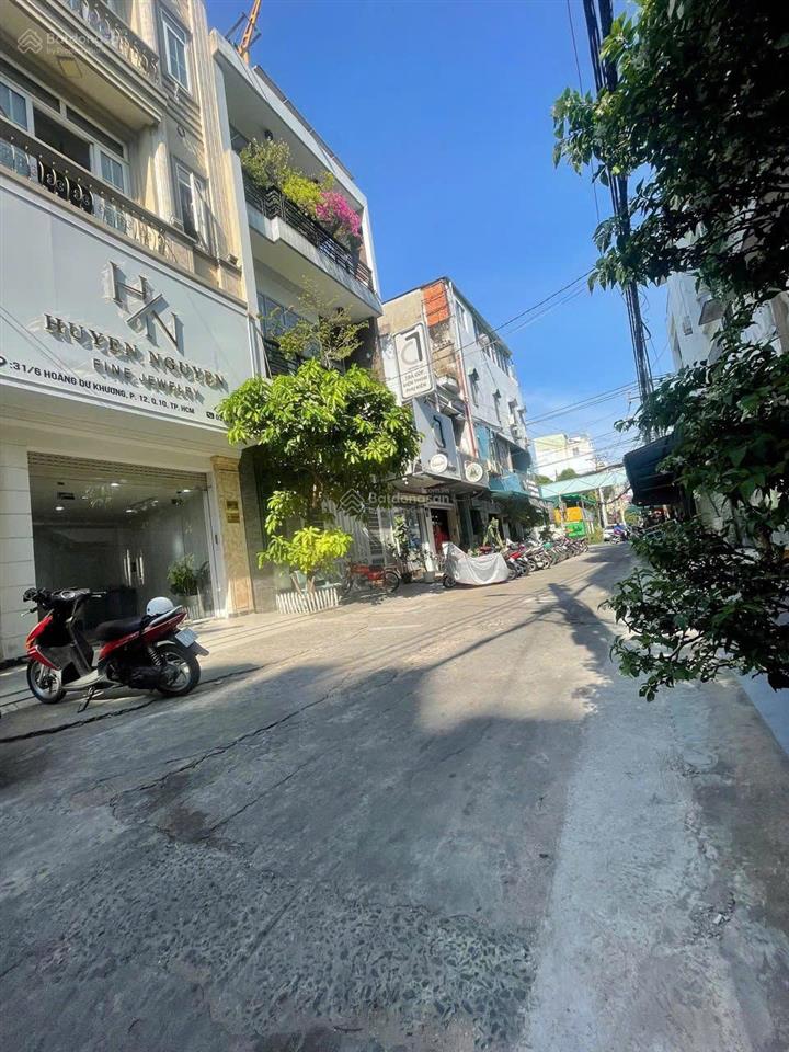 Nhà hẻm 10m hoàng dư khương  6 tầng có dòng tiền 55 triệu/tháng