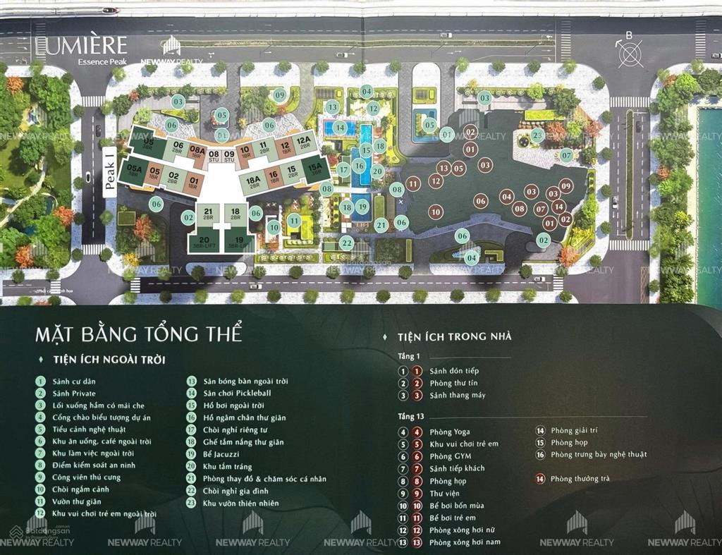 Căn hộ 3 phòng ngủ 103m2 lumiere essence peak, vinhomes cổ loa, view hồ, giá rẻ nhất 13 tỷ