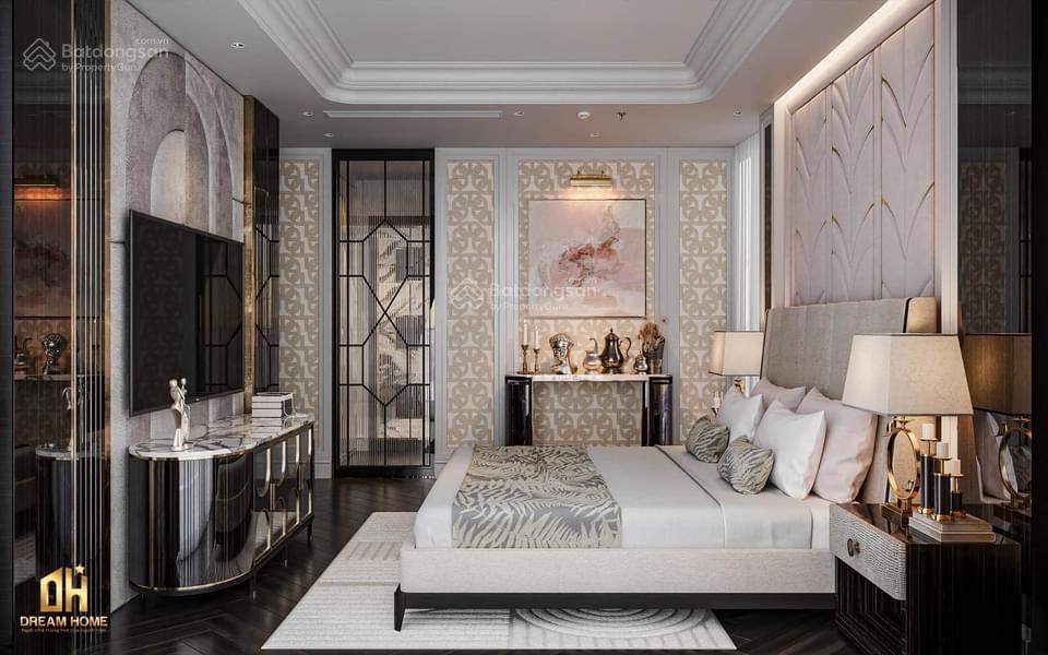 Bán căn duplex 252m2, 4 ngủ, full nội thất cao cấp, tầng cao view hồ tây tại han jardin