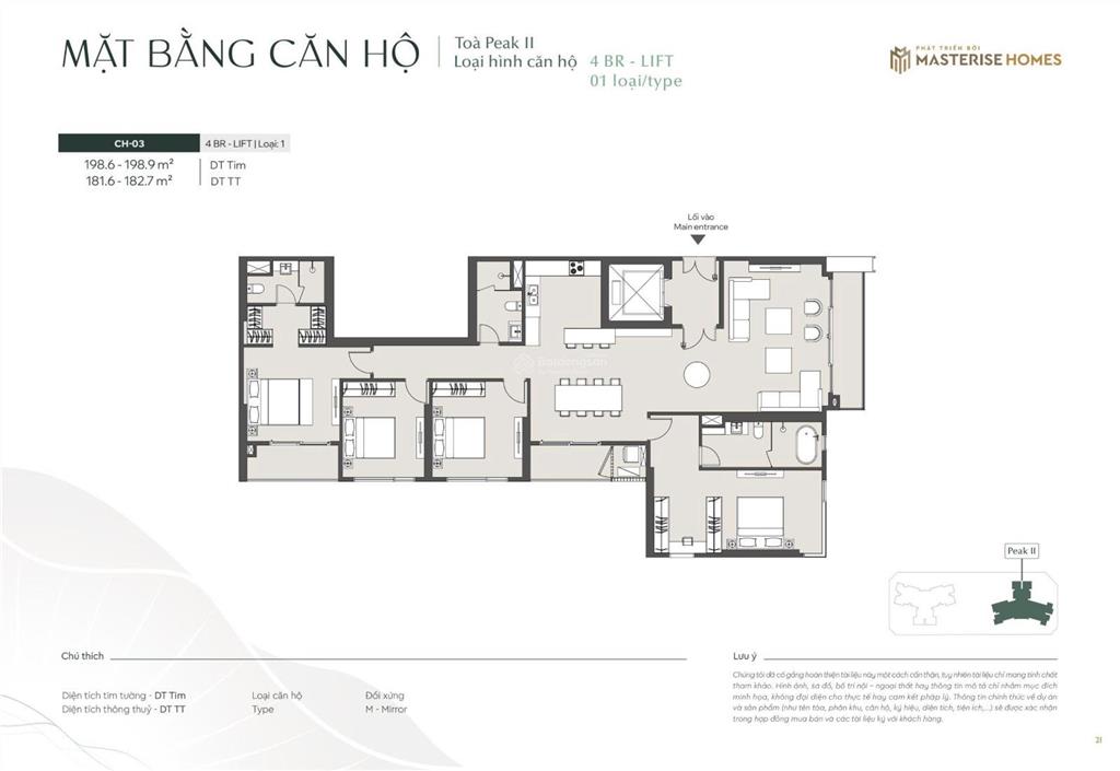 Bán căn hoa hậu vip 4 phòng ngủ, 182m2 lumiere essence peak, vinhomes cổ loa, view hồ đẹp