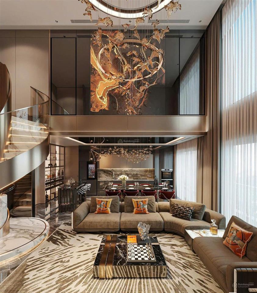Hiếm! penthouse 350m2, 5 ngủ, nội thất hiện đại đẹp tại grandeur palace 138b giảng võ, ba đình
