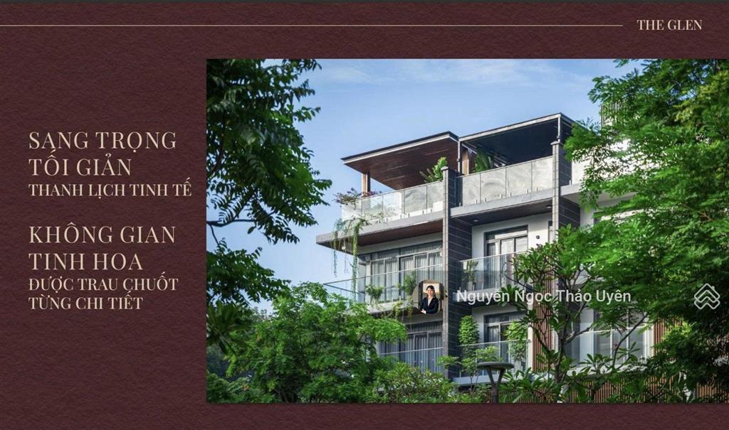 Update the glen  v4.10 mặt tiền công viên 23ty7