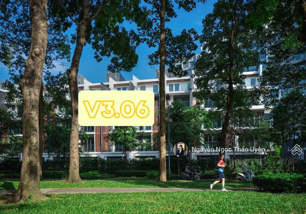 Giá cđt || v3.06 mặt tiền công viên 23,7 tỷ