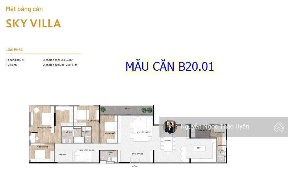 Rổ penhouse elysian c20.01 giá gốc cđt  ck tới 8%, miễn pql 5 năm