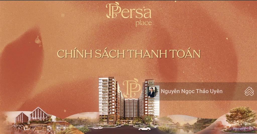 Hot chính thức nhận booking  56tr có hoàn lại cho persa place (springville nhơn trạch)