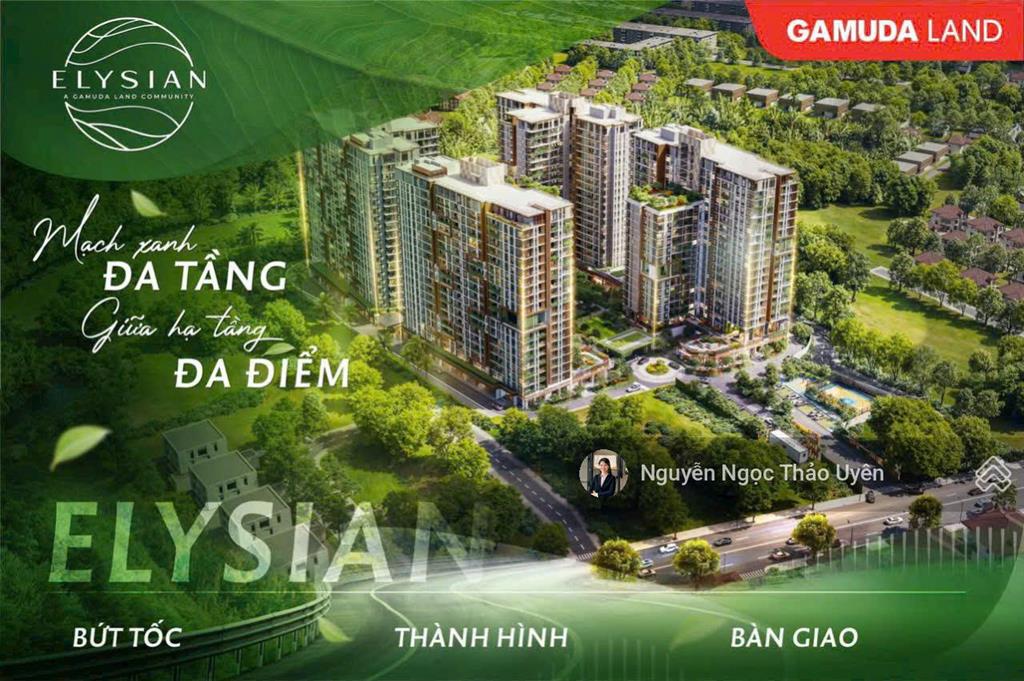 Giá tốt elysian 1pn 53m2 giá 3tỷ6