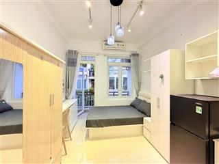 Cho thuê studio ban công rộng huỳnh văn bánh, phú nhuận gần lê văn sỹ & đh sư phạm