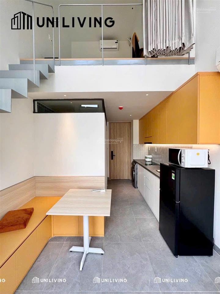 Cho thuê căn hộ duplex trần cao 2m5  tại q3 gần chợ tân định, cv lê văn tám, hồ con rùa quận 1