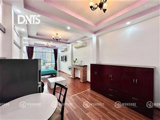 Cho thuê chdv studio 30m ban công thoáng có dọn dẹp vệ sinh đề thám quận 1  gần bùi viện