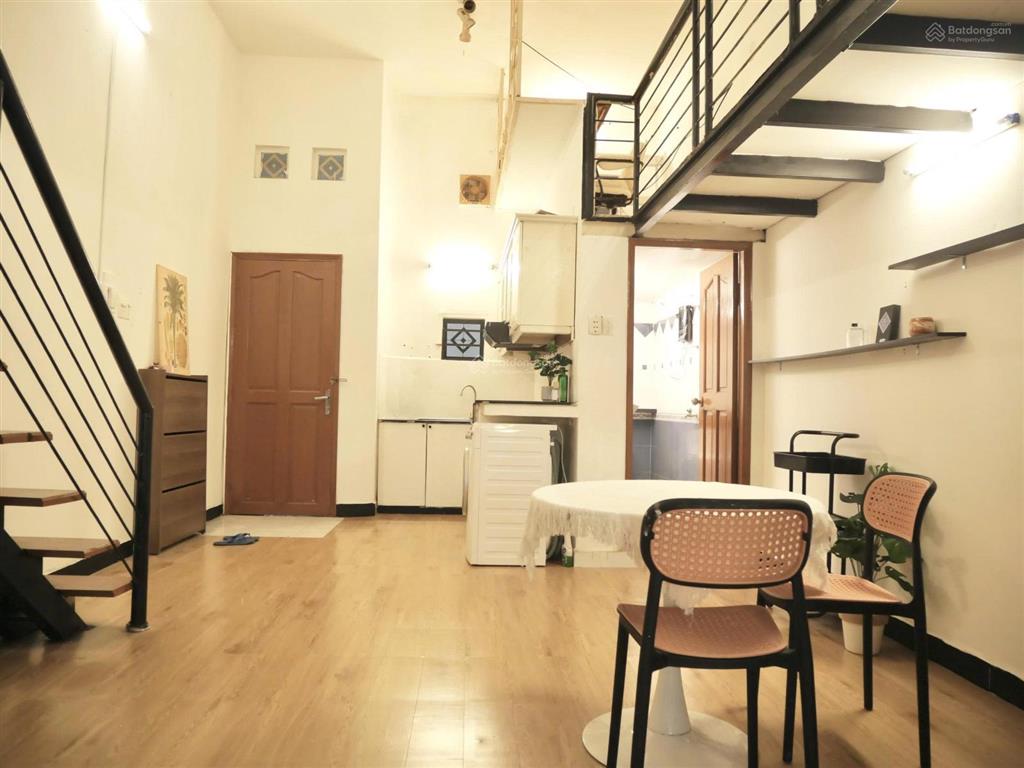 Cho thuê căn hộ duplex ntmk, quận 1  gần cầu bason, cầu thị nghè  trục lê duẩn  đh khxh & nv