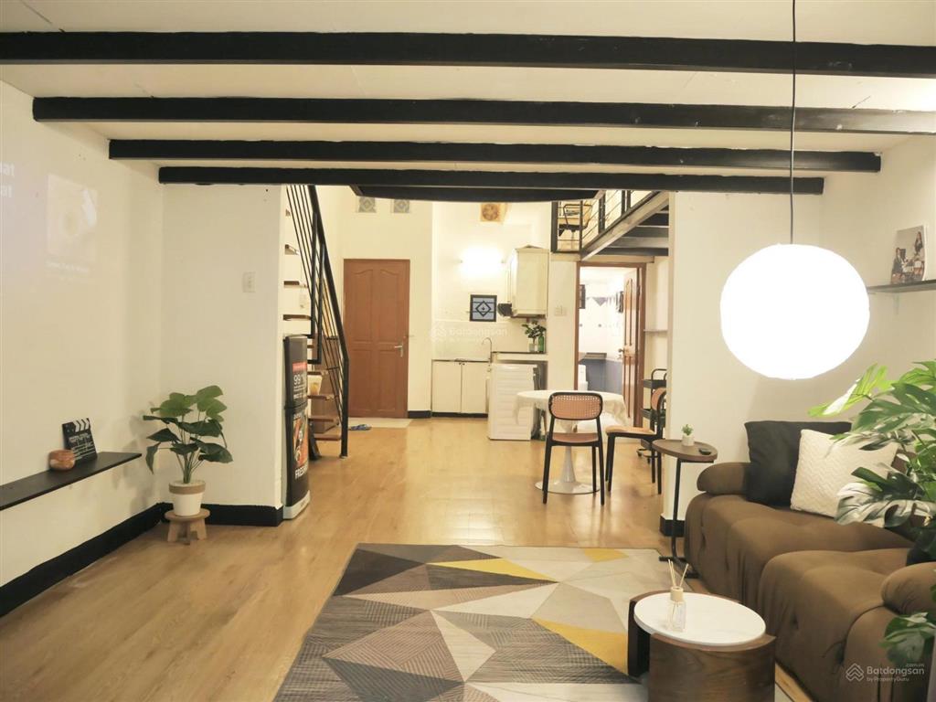 Cho thuê căn hộ duplex ntmk, quận 1  gần cầu bason, cầu thị nghè  trục lê duẩn  đh khxh & nv