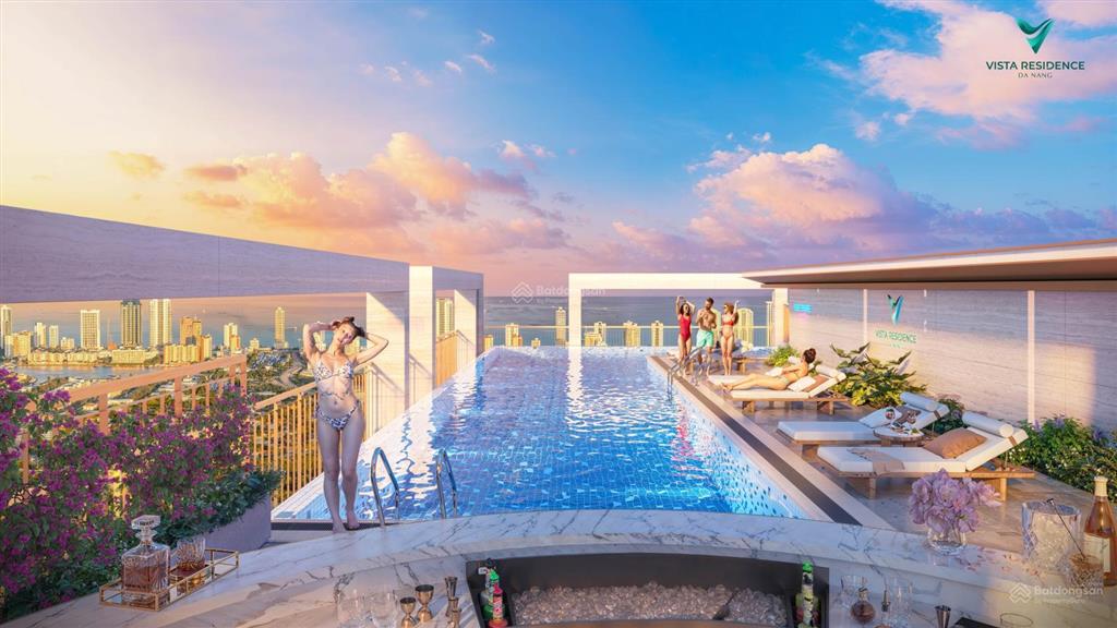 Hot  vista residence  căn góc tầng cao 2pn cực đẹp view sông biển chỉ 4ty7