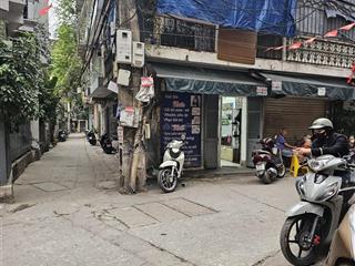 Mặt ngõ văn cao  ba đình 42m x cấp 4 mặt tiền 6.5m  lô góc  chào 16.5 tỷ , ôtô tránh trước nhà.