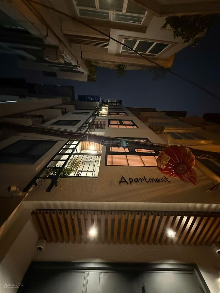 Tòa apartment  lạc long quân  tây hồ  46,5m  7 tầng  10 phòng  điện năng lượng mt  19,8 tỷ