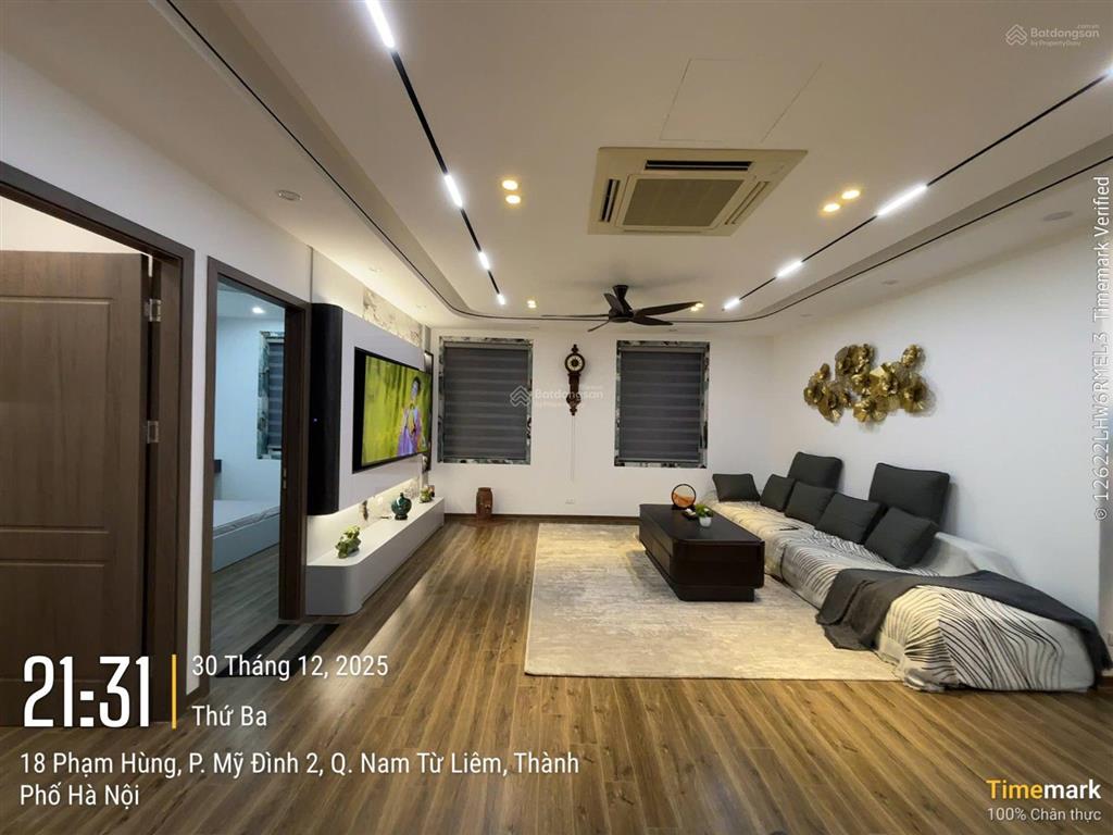 Bán căn hộ 4 phòng ngủ giá 7.5 tỷ nội thất cao cấp tòa big tower số 18 phạm hùng.  0988 669 ***