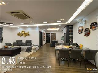 Bán căn hộ 4 phòng ngủ giá 7.5 tỷ nội thất cao cấp tòa big tower số 18 phạm hùng.  0988 669 ***