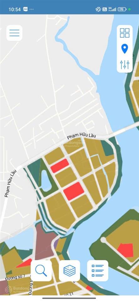 Bán đất 5400m2 tại 400 phạm hữu lầu, nhà bè, 125 tỷ vnd