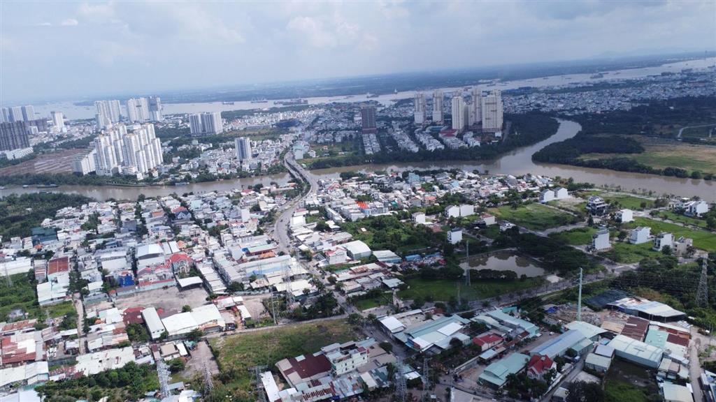 Bán đất 5400m2 tại 400 phạm hữu lầu, nhà bè, 125 tỷ vnd