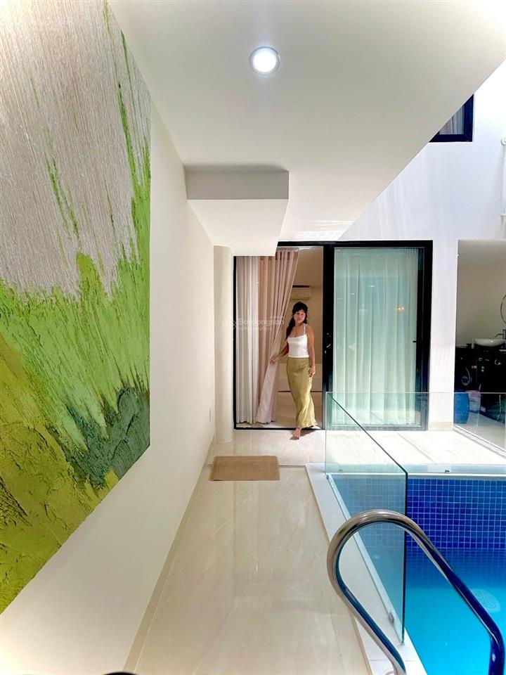 Căn homestay hồ bơi mới 100% ngay sát bãi biển mân thái  dòng tiền 45triệu/tháng