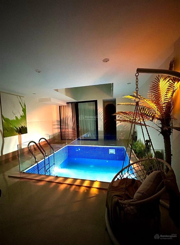 Căn homestay hồ bơi mới 100% ngay sát bãi biển mân thái  dòng tiền 45triệu/tháng