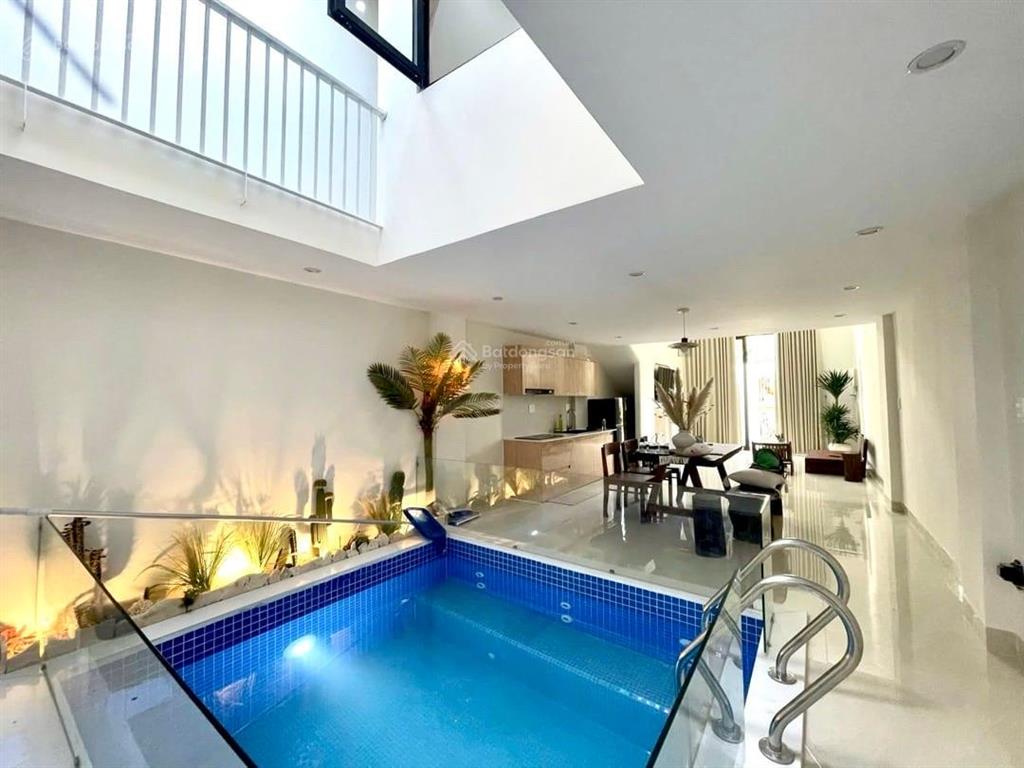 Căn homestay hồ bơi mới 100% ngay sát bãi biển mân thái  dòng tiền 45triệu/tháng