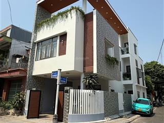 Nhà lô góc 2 mặt tiền  trung tâm hoà cường bắc  hải châu