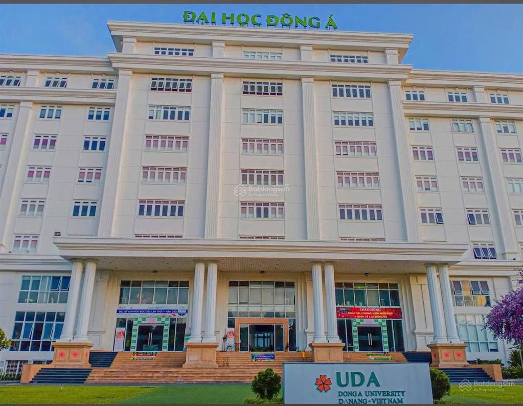 Ngộp bank !! bán đất tặng nhà đối diện đh đông á  kiến trúc 77m2 ( 4,5 x17 ) 6,5 tỷ