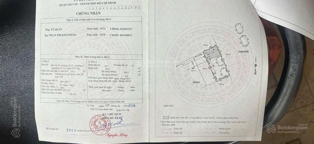 Nhà đẹp 72m2 ở liền ngay chợ an nhơn ngang lớn 5.5m sổ đẹp hỗ trợ vay ngân hàng