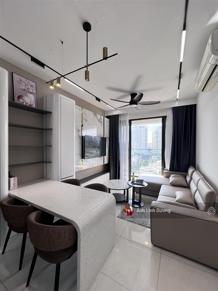 Nội thất mới 100%, cho thuê nhanh căn 2pn tháp soliel, view trực diện sông sài gòn  one verandah