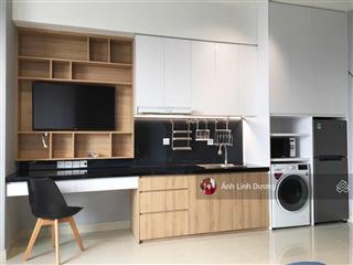 Cho thuê studio full nội thất xịn, lầu cao ban công đông nam thoáng mát  the sun avenue  12tr/th