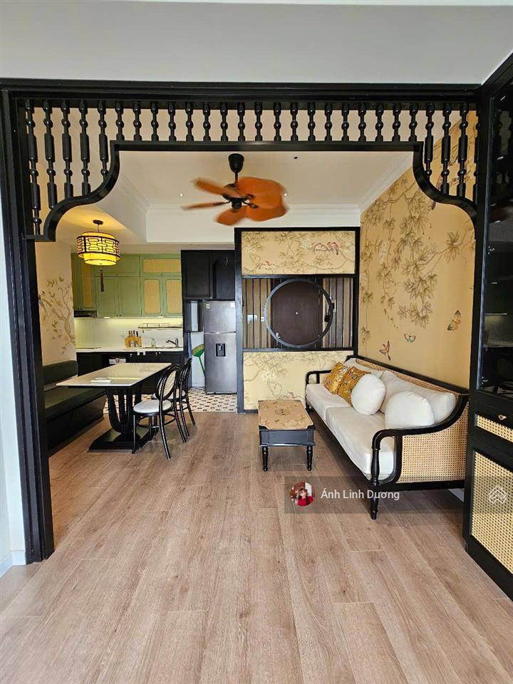 Cho thuê căn 1pn phong cách indochine  the sun avenue giá chỉ 16 triệu/tháng