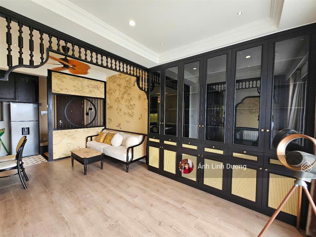 Cho thuê căn 1pn phong cách indochine  the sun avenue giá chỉ 16 triệu/tháng