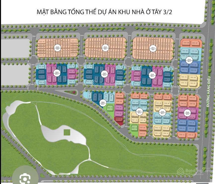 Hàng hiếm tại khu nhà ở phía tây đường 3/2, 65tr/m2, 247 m2