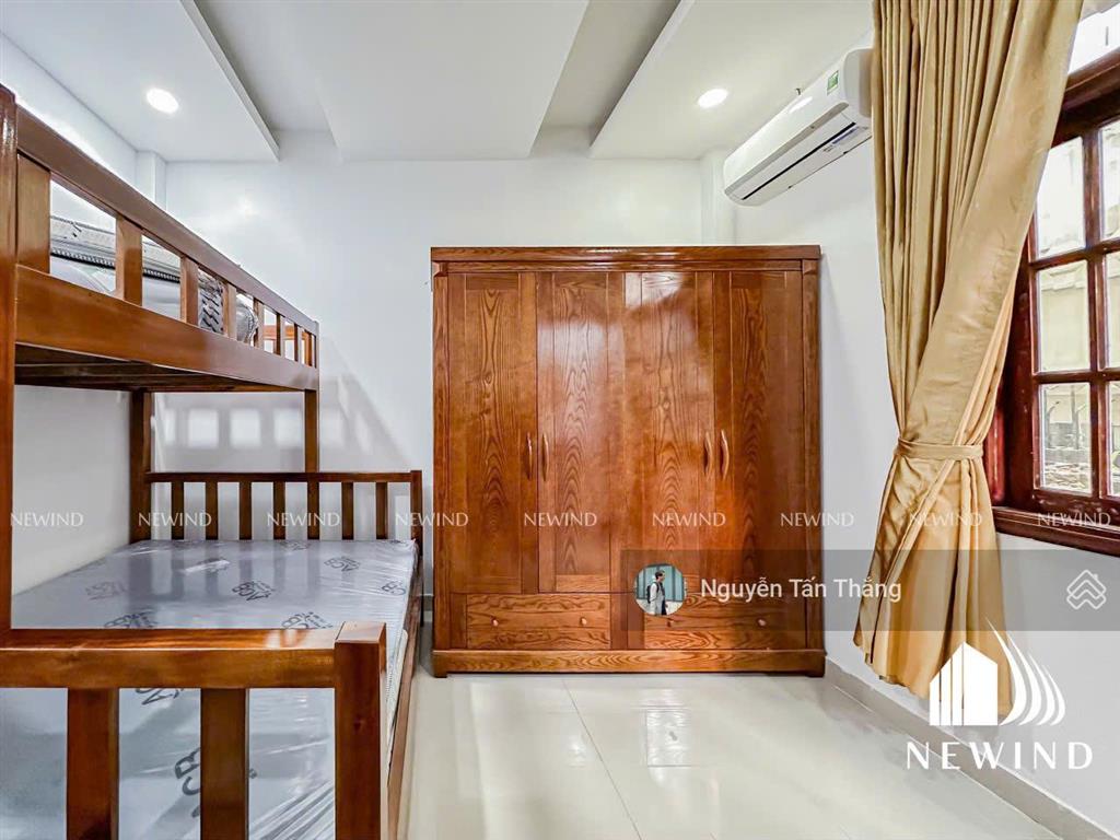 Cho thuê căn hộ mới xây tách bếp sát ufm (500m), kcx, secc, gần quận 1, quận 4, quận 4