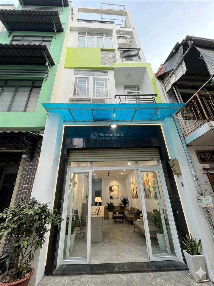 Chủ cần bán lý thái tổ 4x8m, 4 tầng btct 4pn, 30m ra mặt tiền chỉ nhỉnh 6,6 tỷ nhà ở ngay