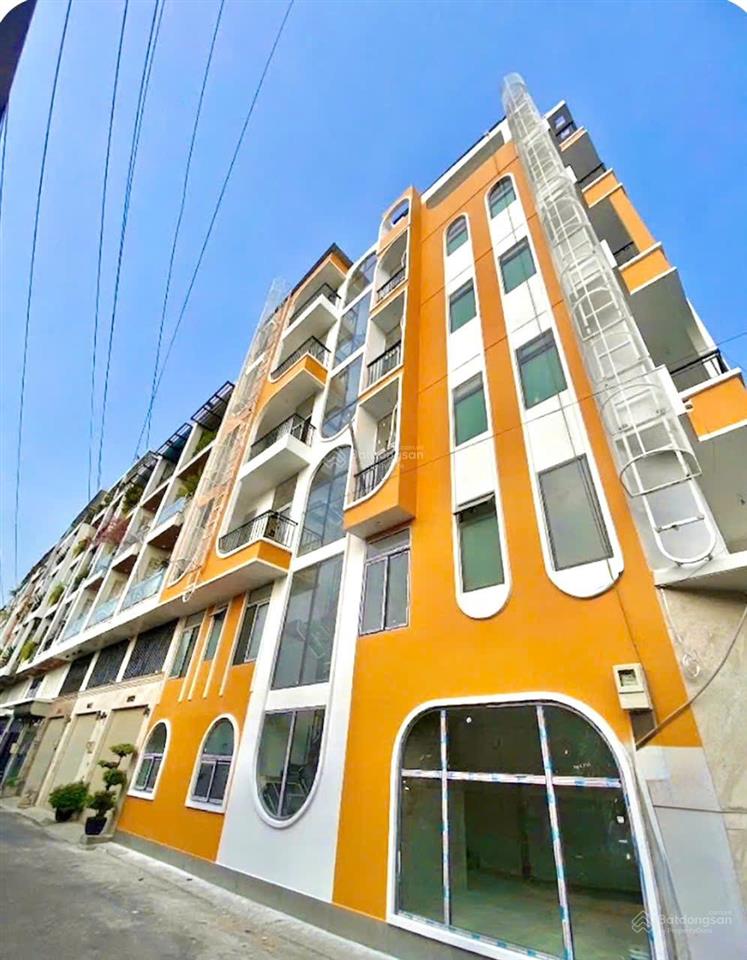 Top chdv phạm văn chiêu, p an hội tây, gv  dt 70m2 kc góc + 6 tầng  19p  hđt 85tr 18.5tỷ