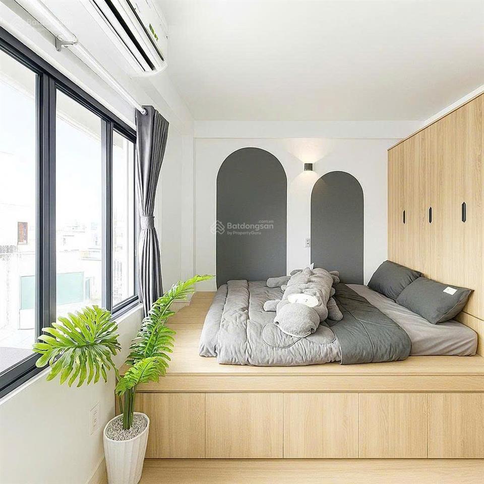 Top chdv huỳnh văn nghệ, p tân sơn, tb  dt 86.7m2, kc góc 6 tầng  15 phòng  hđt 70tr