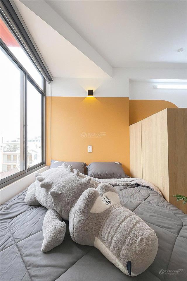 Top chdv huỳnh văn nghệ, p tân sơn, tb  dt 86.7m2, kc góc 6 tầng  15 phòng  hđt 70tr