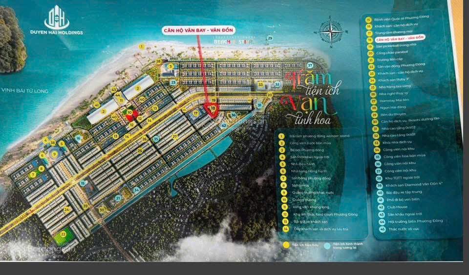 Siêu hot! mở bán chung cư vân bay, phương đông  quỹ căn view biển sở hữu lâu dài vốn từ 1,8 tỷ