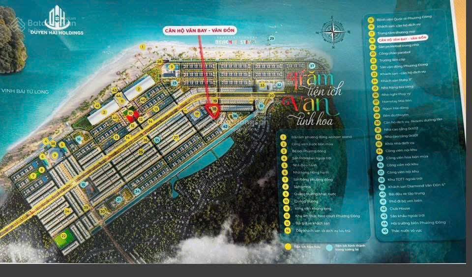 Quỹ ngoại giao  căn hộ view trọn vịnh bái tử long vân bay, vân đồn sở hữu lâu dài