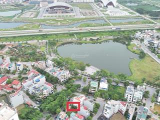 Hàng cực hiếm! bán lô song lập 179,1m2 hướng đông, đối diện công viên tại kđt bách việt lake garden