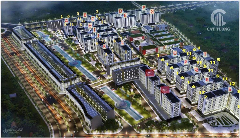 Hàng hiếm bán căn hộ 3pn, 2wc ở cát tường smart city,1,529 tỷ, 69.5m2 hỗ trợ vay lãi xuất 5,4%/năm