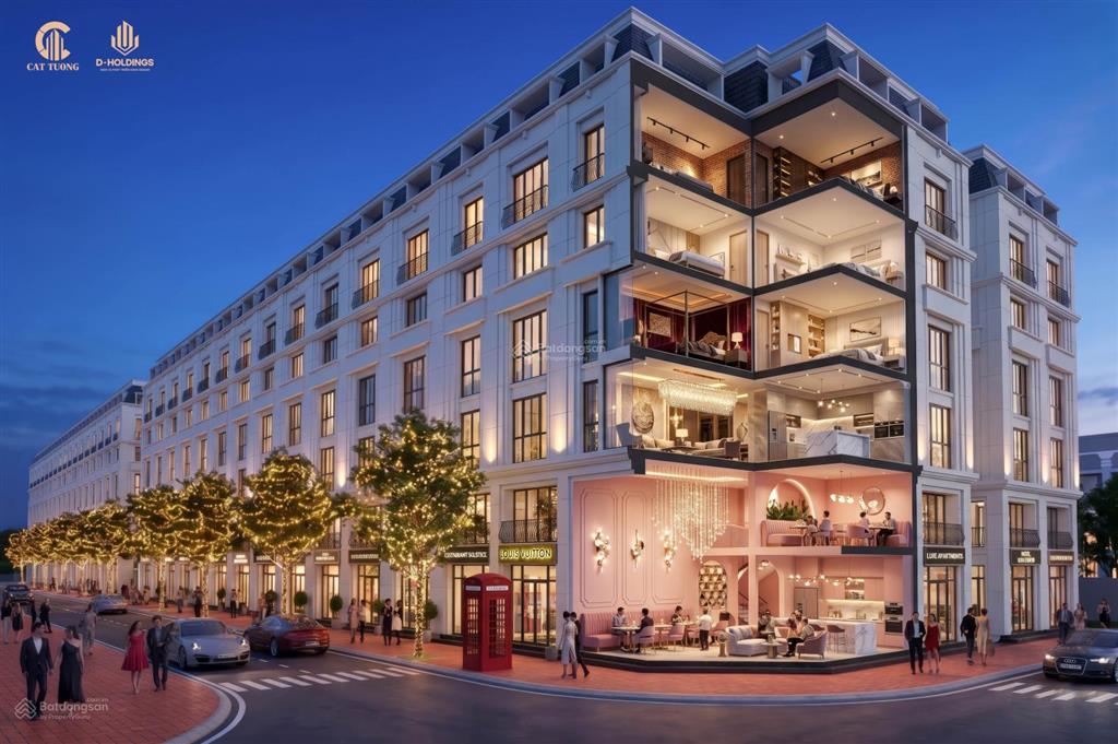 Bán shophouse 80m2 hướng đông nam nằm sát 4 kcn lớn6,85 tỷ sẵn sổ  khai thác dòng tiền 60tr/tháng
